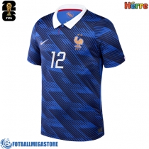 Fotballdrakt Herre Frankrike Randal Kolo Muani #12 Hjemmedrakt VM 2026 Kortermet